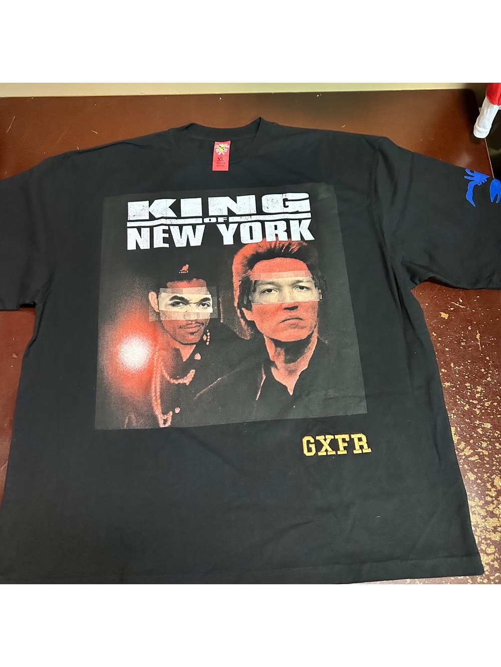 Westside Gunn, GXFR king of New York, Knicks, oversized T-shirt black XL